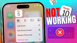 How to Fix Calendar Not Working on iPhone  Troubleshoot iPhone Calendar Issues [upl. by Lamonica]