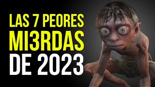 Los 7 juegos más lamentables de 2023 [upl. by Shelley]