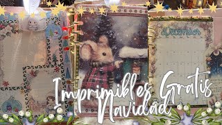 🦌🎄Navidad Imprimibles GRATIS para tu AGENDA 🎄🦌 [upl. by Kcered]