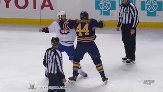 Brandon Prust vs Nicolas Deslauriers Nov 5 2014 [upl. by Adrien95]