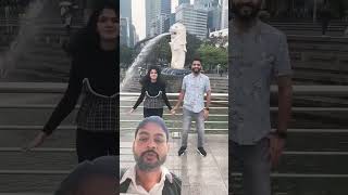 Couple Trip to Singapore couple fun dance couplegoals remix music love worldwide [upl. by Chew]