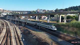 ¹³⁹⁰ 🇵🇹 Lisboa Sete Rios 🚆 CP 4000 EMU ⌯ CP 2300 2400 amp 3500 EMUs ⌯ Fertagus 3500 EMUs [upl. by Galliett640]