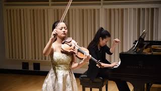 Tzigane by Maurice Ravel Violin Sena Cho [upl. by Rbma]