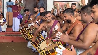 പഞ്ചാരി മേളം✨ Jithin kallat  Ernakulathappan Siva Temple നിറമാല മഹോത്സവം 2024 Part 2 [upl. by Atsillak]