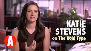 Katie Stevens from The Bold Type Talks Female Friendship  The Advocate [upl. by Hawley508]