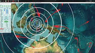 7142019  TWO Large Quakes strike  M73 West Pacific Indonesia  Australia M67 [upl. by Oralia206]