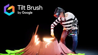 Tilt Brush Painting from a new perspective [upl. by Anetsirk914]