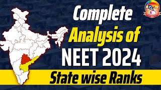 Are you getting Medical Seat  Watch the Detailed Analysis on State Ranks of NEET2024  NEET2024 [upl. by Norris174]