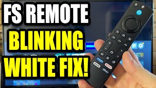 How to Fix Fire Stick Remote Blinking White  Full Guide [upl. by Coleville]