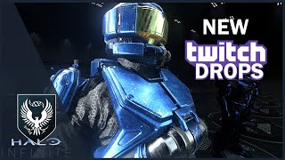 MORE NEW Twitch Drops Items PLUS  Halo Infinite [upl. by Martica]