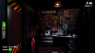 Beating 420 mode in Five nights at Freddys [upl. by Aniraad634]