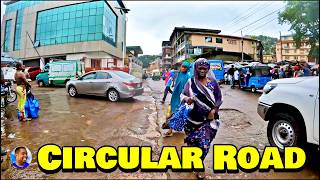 CIRCULAR ROAD 🇸🇱 FREETOWN CENTRAL  VLog 2024  Explore With TripleA [upl. by Fransen]