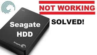 Seagate External Hard Drive Not Working With Windows 10 Fixed  Solution [upl. by Yartnoed472]