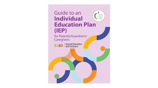 Guide to Individual Education Plans IEPs for ParentsGuardiansCaregivers [upl. by Ynohtnaluap]