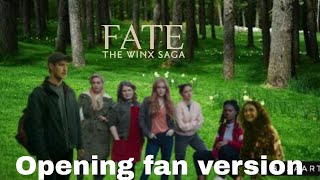 Fate the Winx Saga Season 3 fan Opening in the style of the animated series Winx Club fan version [upl. by Wiese]