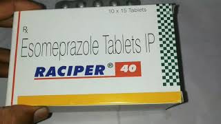 Raciper 40 Tablets  Benefit Composition Mrp and Side Effects [upl. by Nangem601]