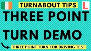 Three Point Turn Driving Test [upl. by Barbey]