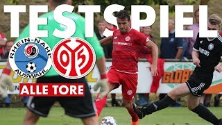 Testspiel Highlights  RheinNahe Auswahl  1 FSV Mainz 05  05ertv [upl. by Aniryt]