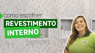 Como escolher REVESTIMENTO pastilhas mosaicos e revestimento 3D [upl. by Yerkovich]