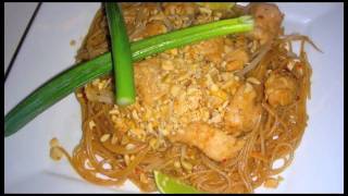 Chicken Pad Thai Recipe  Delicious Asian Food [upl. by Fassold]