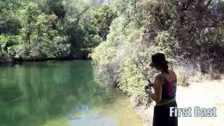 Lake Berryessa Shore Fishing in Napa CA Trippin With Kev and Jess [upl. by Aisel]