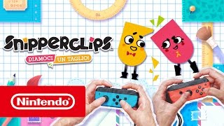 Snipperclips – Diamoci un taglio  Trailer di lancio Nintendo Switch [upl. by Antonino398]