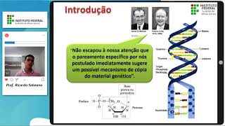 Introdução à Biologia Molecular  II  Estrutura dos ácidos nucleicos DNA e RNA [upl. by Hameean856]