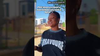 Mannerless ice cream seller 😂😂funny funskitcomedy comedy latest skit [upl. by Aileme]