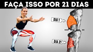 21 DIAS PARA PERDER BARRIGA EM CASA  6 Exercícios Fáceis Para Perder Barriga [upl. by Annoit]