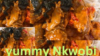 How to prepare Nwobi goat head  delicious isi ewu [upl. by Dnarud]