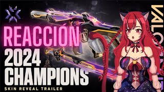 REACCIÓN a Champions 2024 Skin Reveal Trailer  VALORANT [upl. by Valentine]