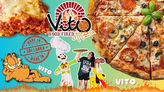 Vito Pizza🍕 Kandy vs Colombo😱  Vito Wood Fired Pizza  12 Vlog [upl. by Iaht]