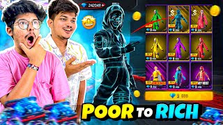 Free Fire Jash Challenged Me To Make NOOB I’d PRO In 5600 Diamonds For ₹10000😍💎 Garena Free Fire [upl. by Aniuqal620]