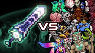 Zenith vs ALL BOSSES  Legendary Seed Master Mode  Terraria [upl. by Aleafar]