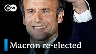 Can Macrons victory unite France after hemorrhaging votes  DW News [upl. by Nnaesor]