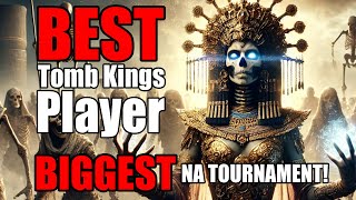 INTERVIEW BEST Tomb Kings Player at the BIGGEST NA Old World Tournament [upl. by Aneleh]