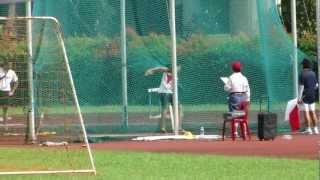 Discus Throw Youth Junior amp Open Men  2013 SAA TampF Series 1 [upl. by Ytok]