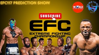 EFC117 LIVE 🚨 Faeez Jacobs vs Vince Bembe  World Sports Betting  Prediction Show [upl. by Etheline44]