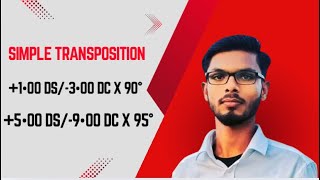 Simple transposition In Hindi [upl. by Rip]