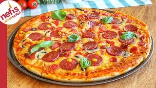 Abartmıyoruz 🏆 100000 Kişinin Denediği Tüm Zamanların En İyi Pizza Tarifi 🥇🙌🏻 [upl. by Atteyek]