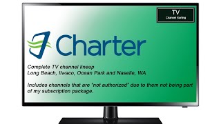 TV Channel Surfing Charter Communications Long Beach WA [upl. by Chud]