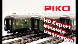 PIKO V048 H0 Expert Mitteleinstiegswagen  Modellvorstellung [upl. by Hanahs]