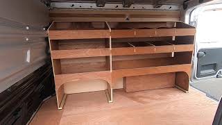 Plywood Shelving manufactured and installed at our facility in Prestwick [upl. by Woll605]