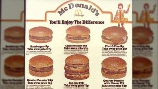 What McDonalds Menu Looked Like The Year You Were Born [upl. by Katalin]