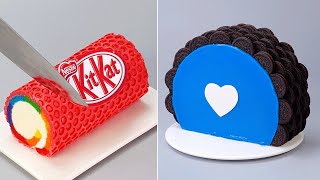 Amazing OREO amp KITKAT Chocolate Cake Decorating Recipe Amazing Cake and Dessert Tutorial [upl. by Elylrac222]