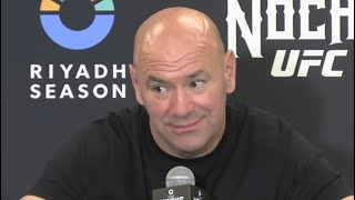 Dana White REACTS to Merab Dvalishvili Kissing Sean OMalley [upl. by Oidivo]