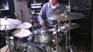 Karel Stuivenberg big band study Walter Grassmann drum solo part 1 november 2011 [upl. by Porett948]