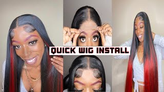 How To Make amp Install A Synthetic Quick Wig Ft Organique Hair  BEAUTYONABUDGETSERIES [upl. by Neemsaj29]