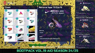 BOOTPACK VOL19 AIO SEASON 2425  PES 2021 amp FOOTBALL LIFE [upl. by Goddard]