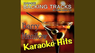 Even Now  Live At the O2 Arena Originally Performed By Barry Manilow Karaoke Version [upl. by Aliuqet]